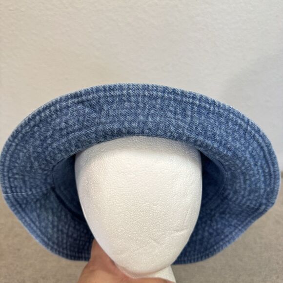 Vintage Cobra Bucket Hat Denim Unisex Casual Y2K Made Hong Kong Size S - M - Picture 3 of 6